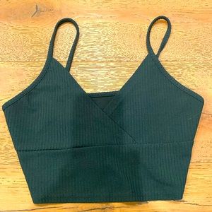 seize 4 green cross tank top